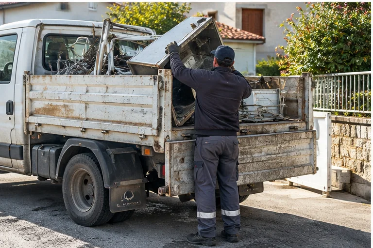 Servicio de retirada de metal a domicilio
