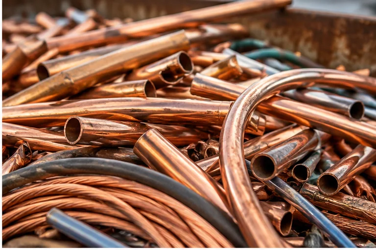 Cobre y metales para valoración